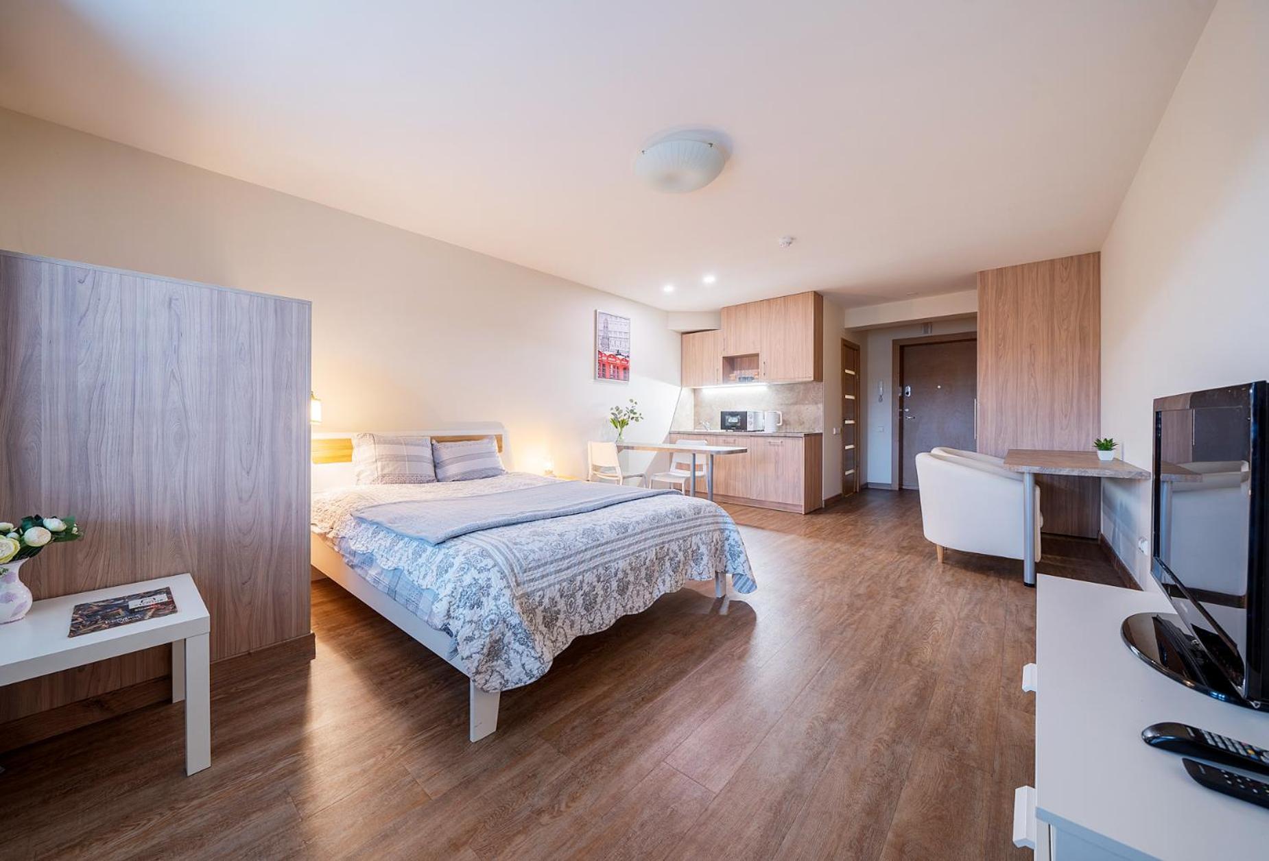 Gyneju Self Check-In Apartments Vilnius Room photo